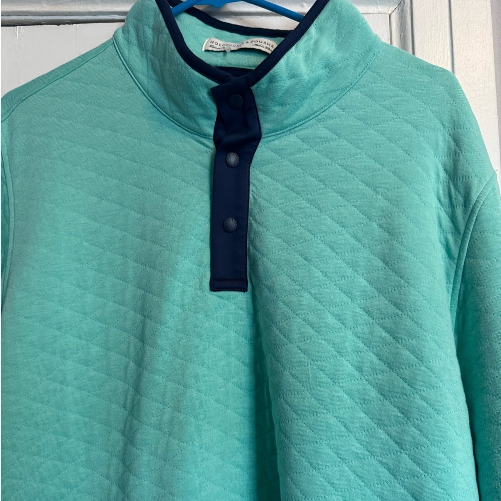 Holderness and Bourne Men’s XL Pullover. Teal